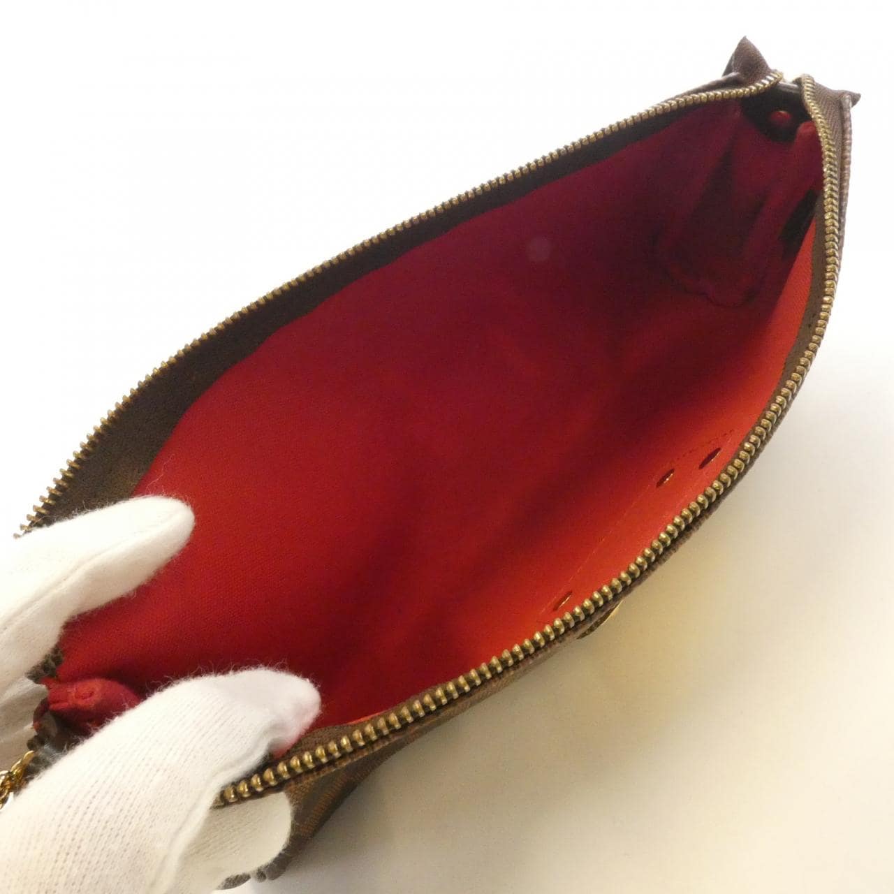 ルイヴィトン ダミエ エヴァ N55213 ショルダーバッグ