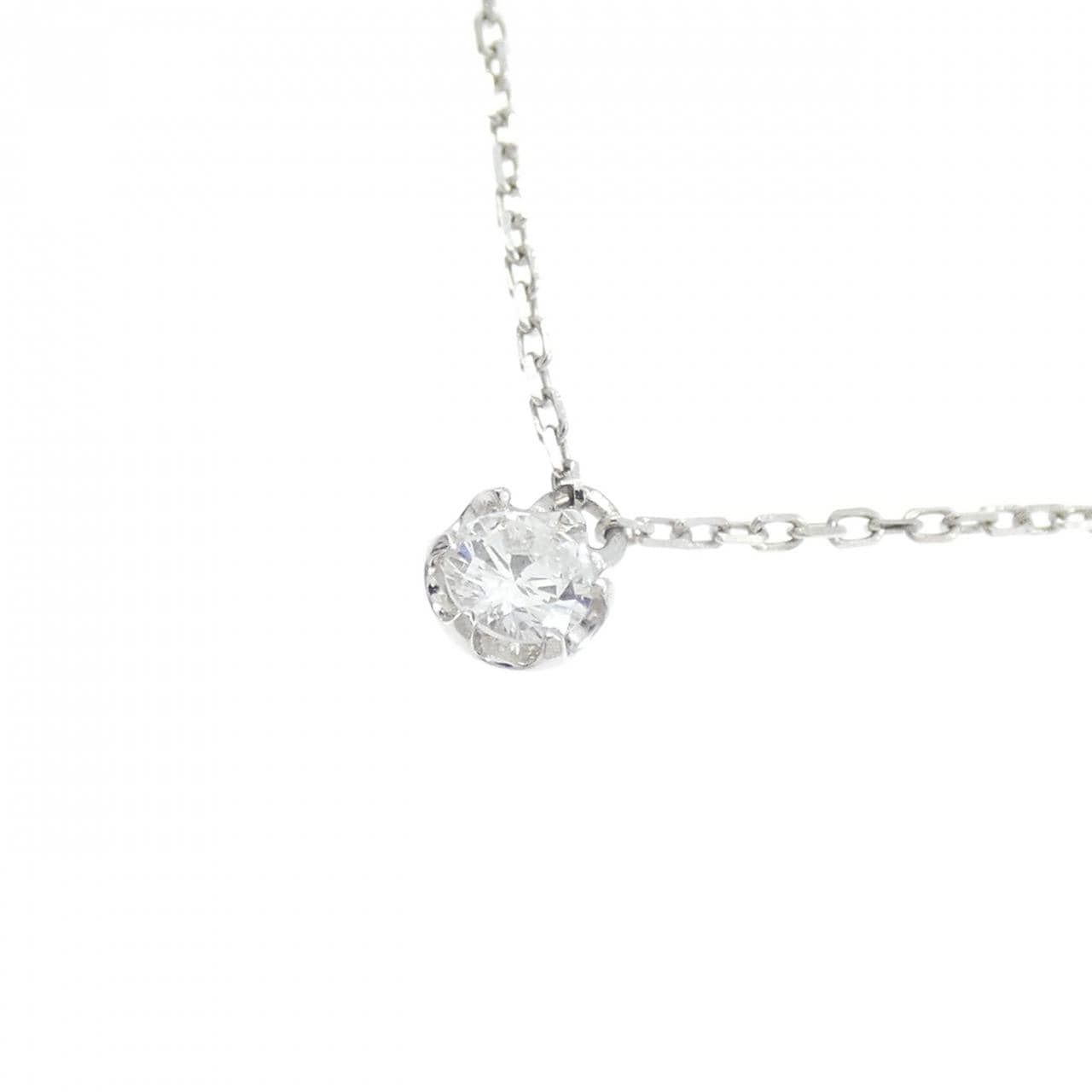 PT900/PT850 ダイヤモンド ネックレス 0.10CT