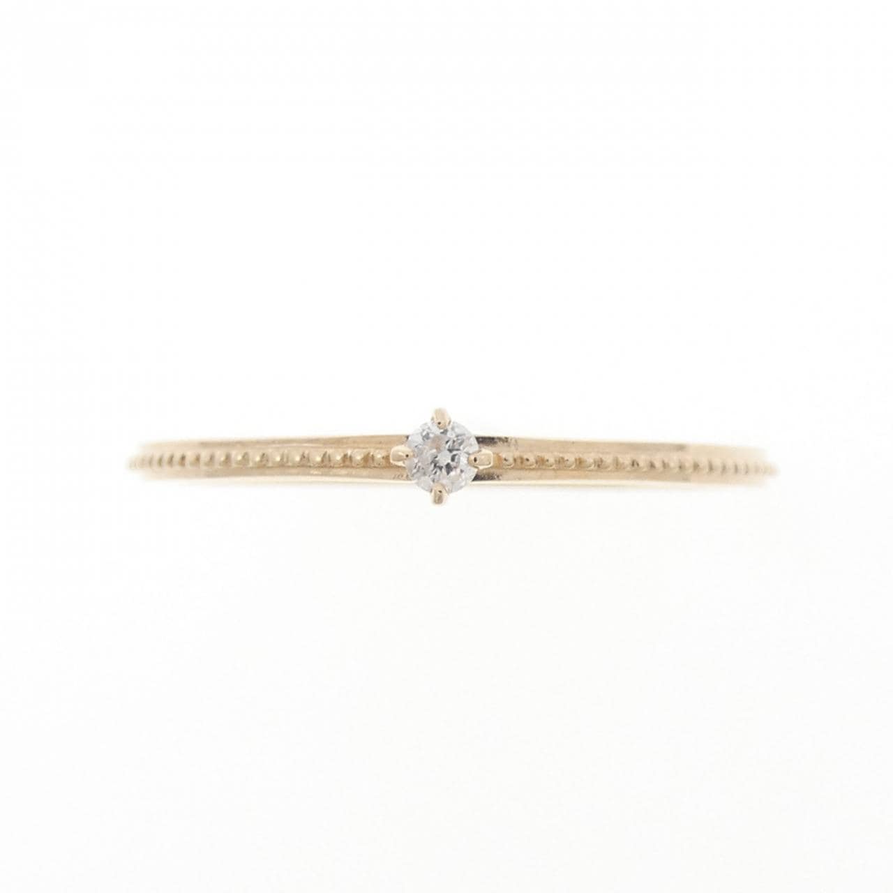 アガット ダイヤモンド リング 0.03CT