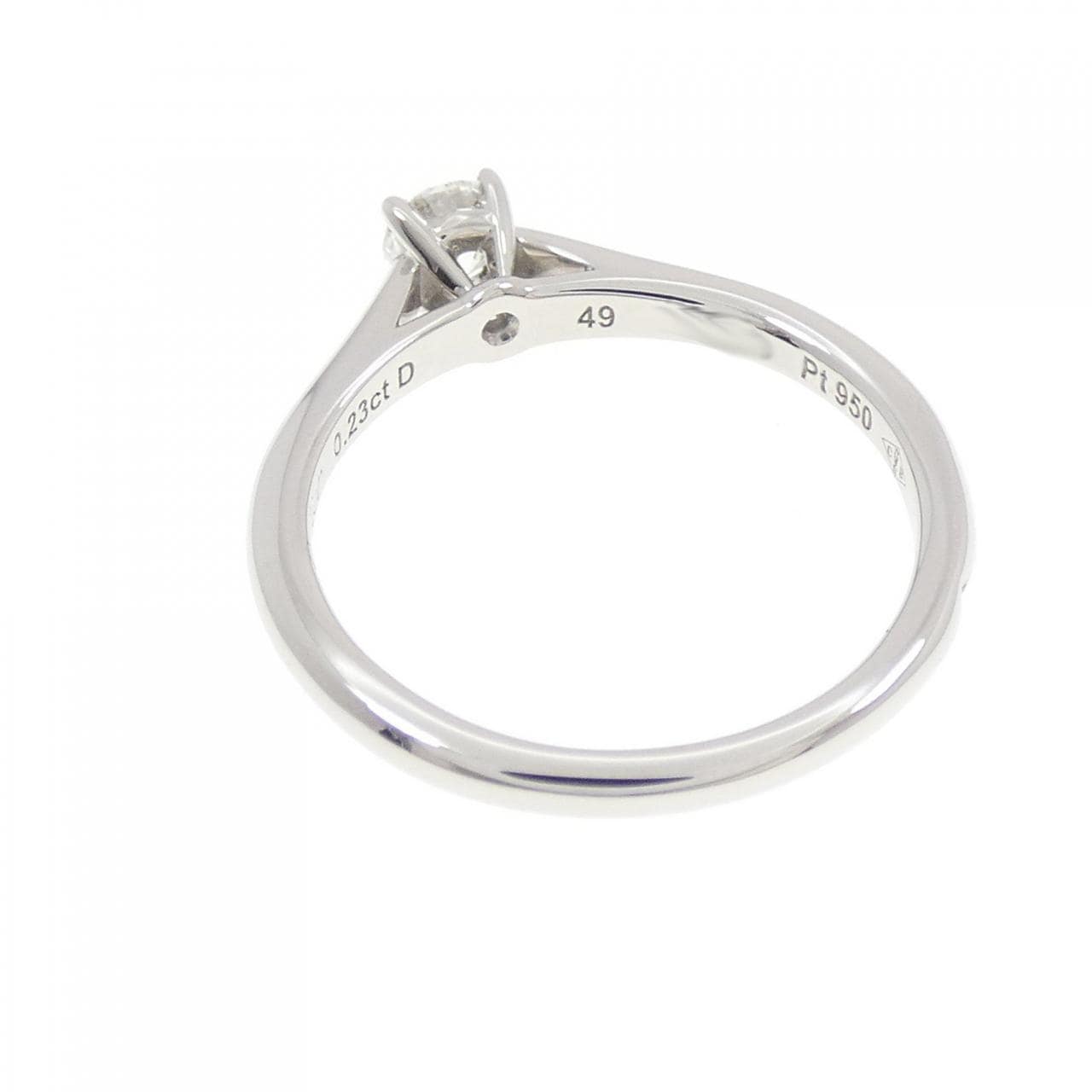カルティエ 1895 ソリテール リング 0.23CT