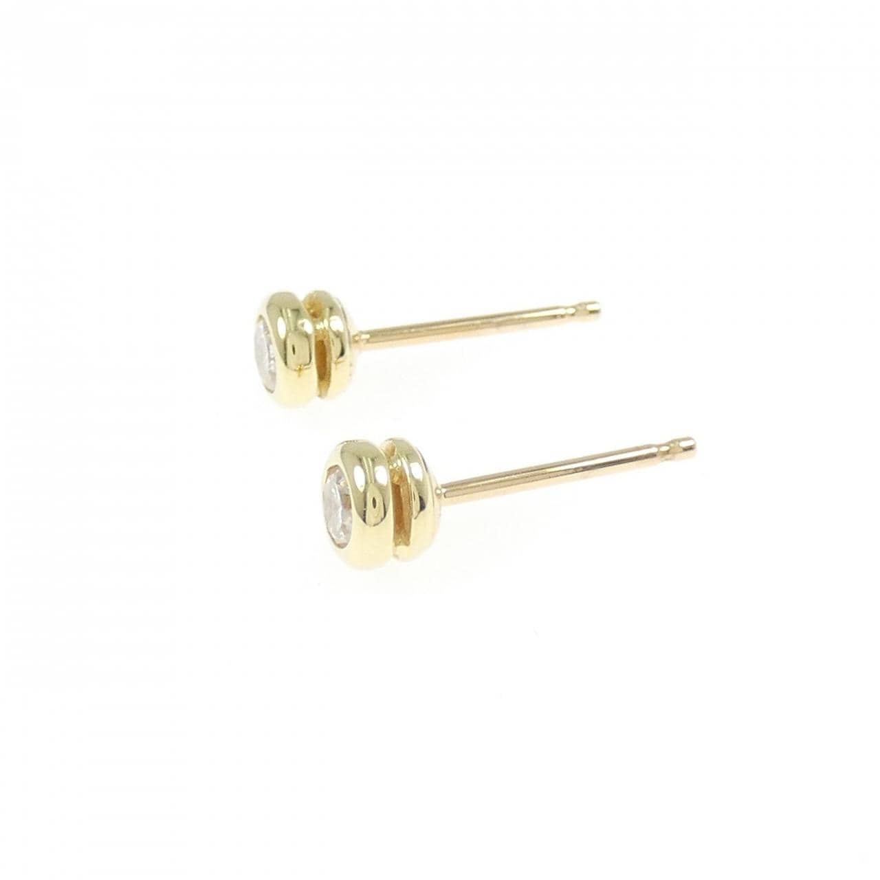 K18YG ダイヤモンド ピアス 0.31CT