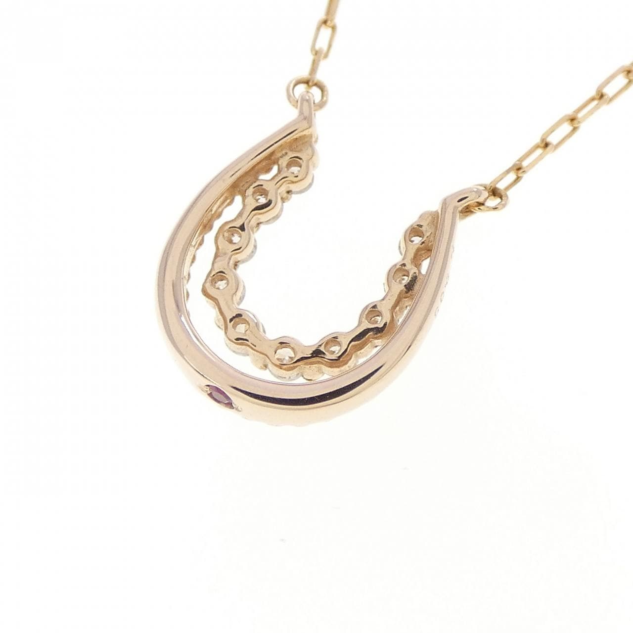 クミキョク ダイヤモンド ネックレス 0.05CT