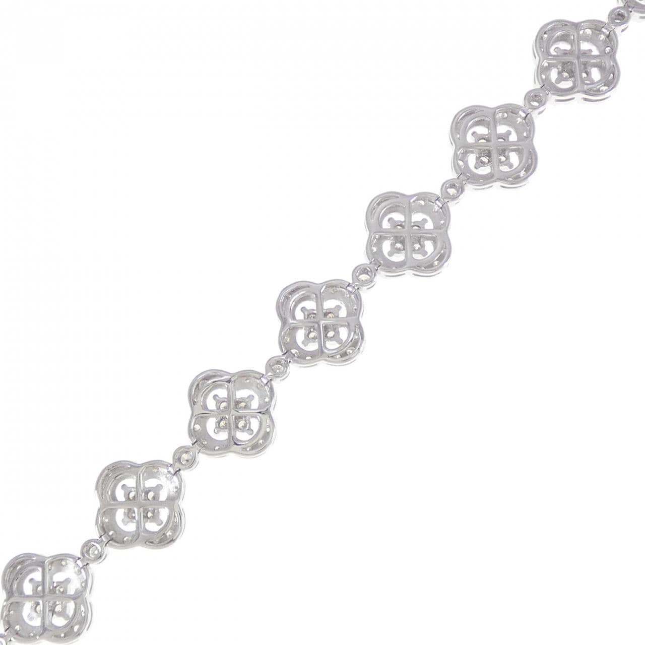 K18WG Diamond bracelet 5.00CT