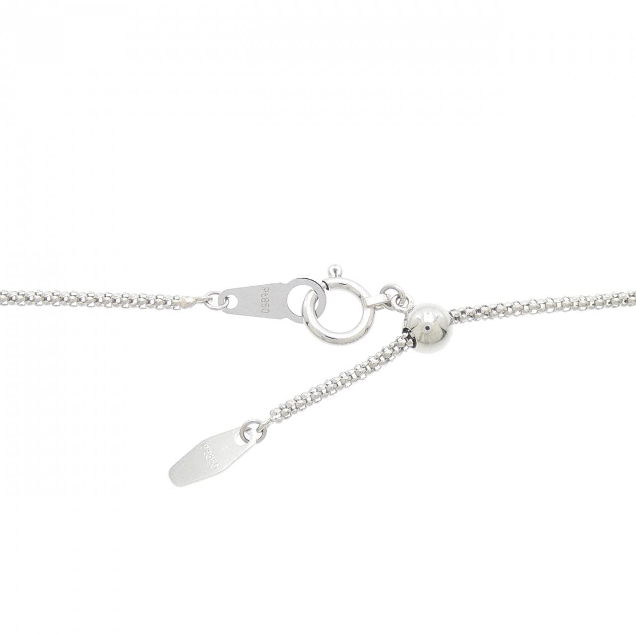 【新品】PT900/PT850 ダイヤモンド ネックレス 7.00CT
