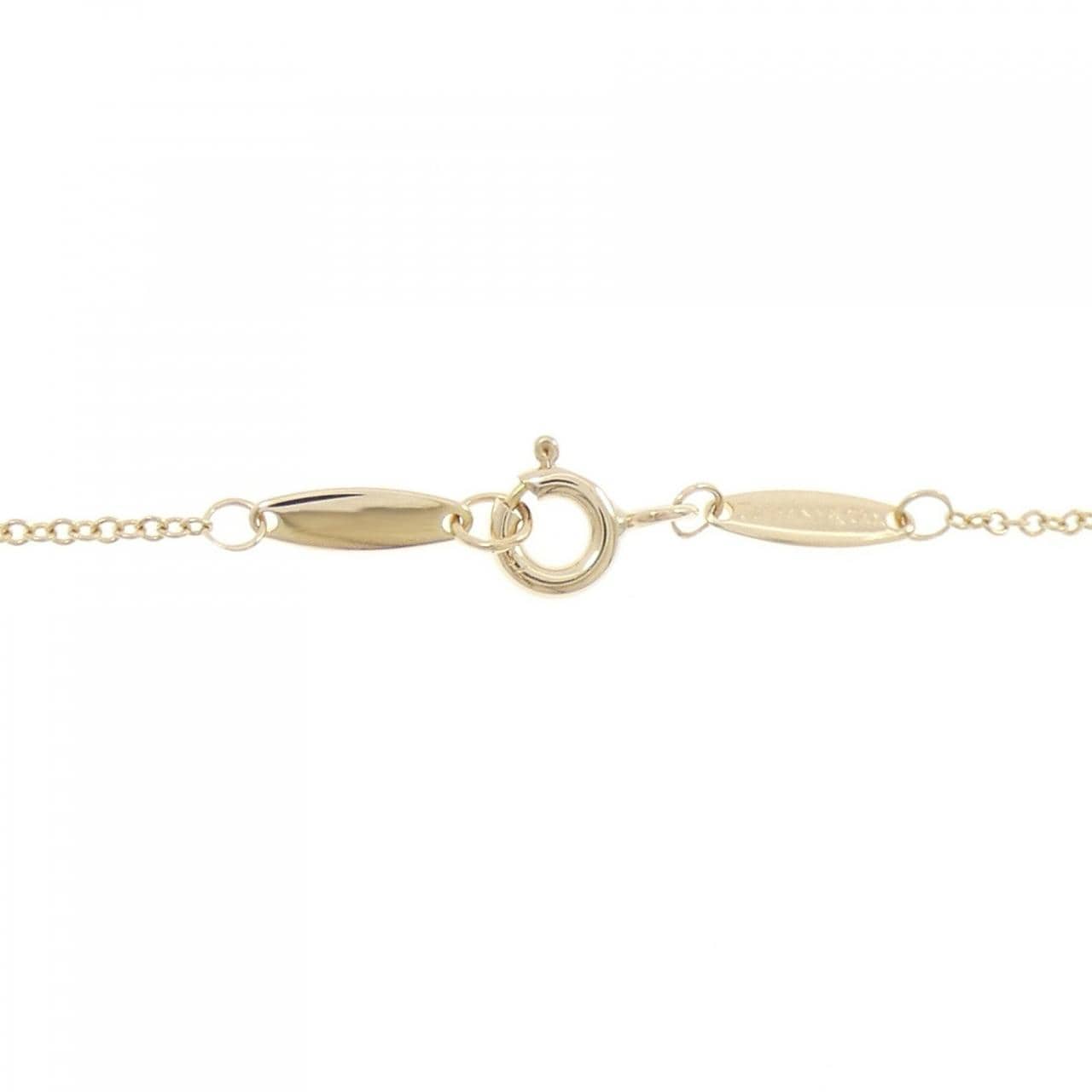 ティファニー バイザヤード ネックレス 0.20CT F VVS1 EXT