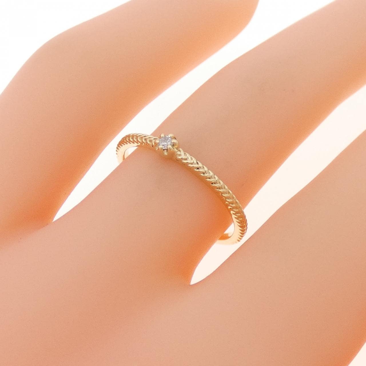 4゜C ダイヤモンド リング