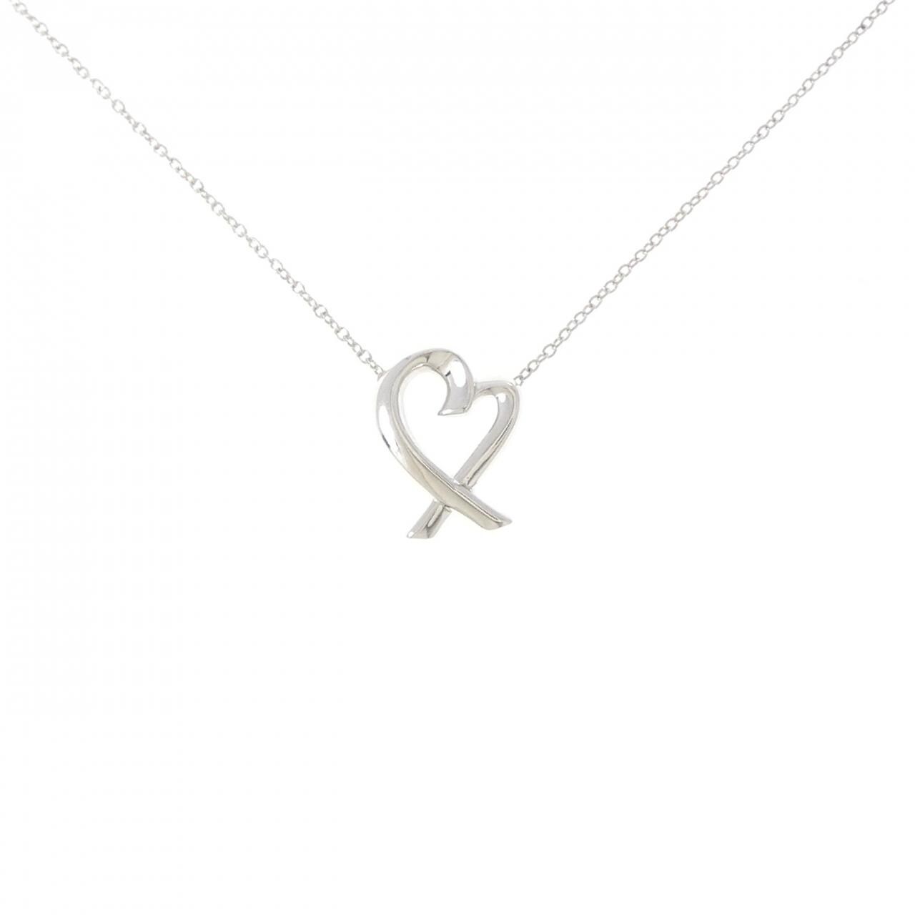 ティファニー ラビングハート スモール ネックレス
