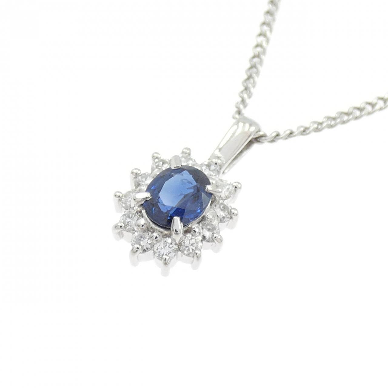 PT900/PT850 サファイヤ ネックレス 0.36CT
