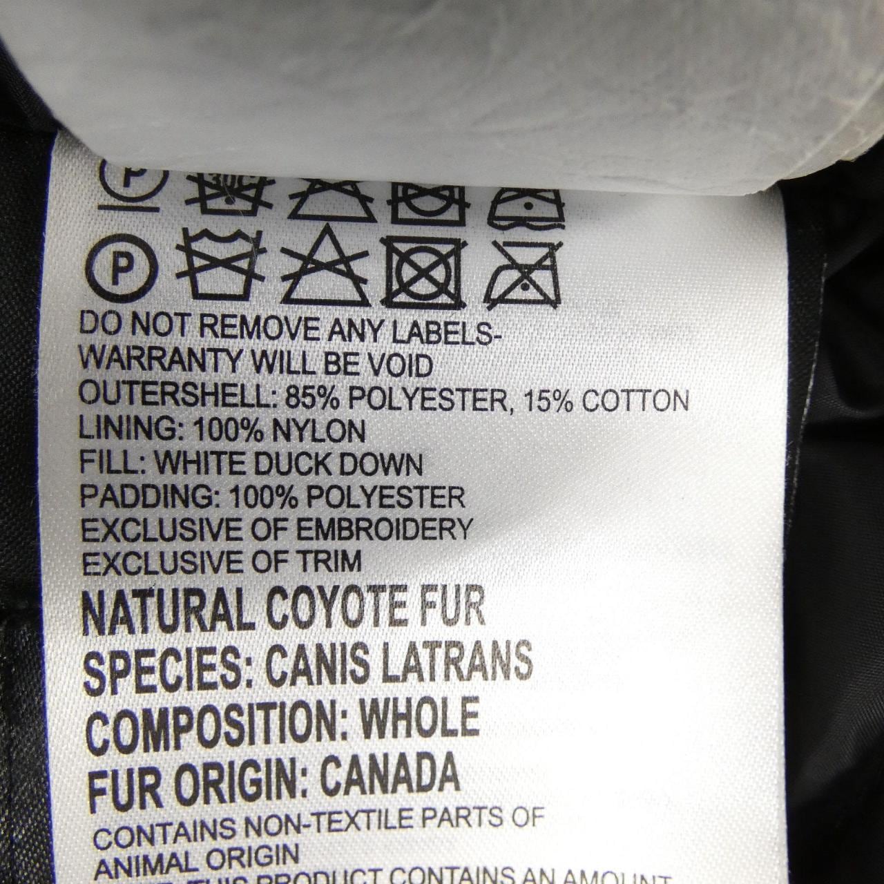 カナダグース CANADA GOOSE 2603JL BRONTE ブロンテ ダウンコート