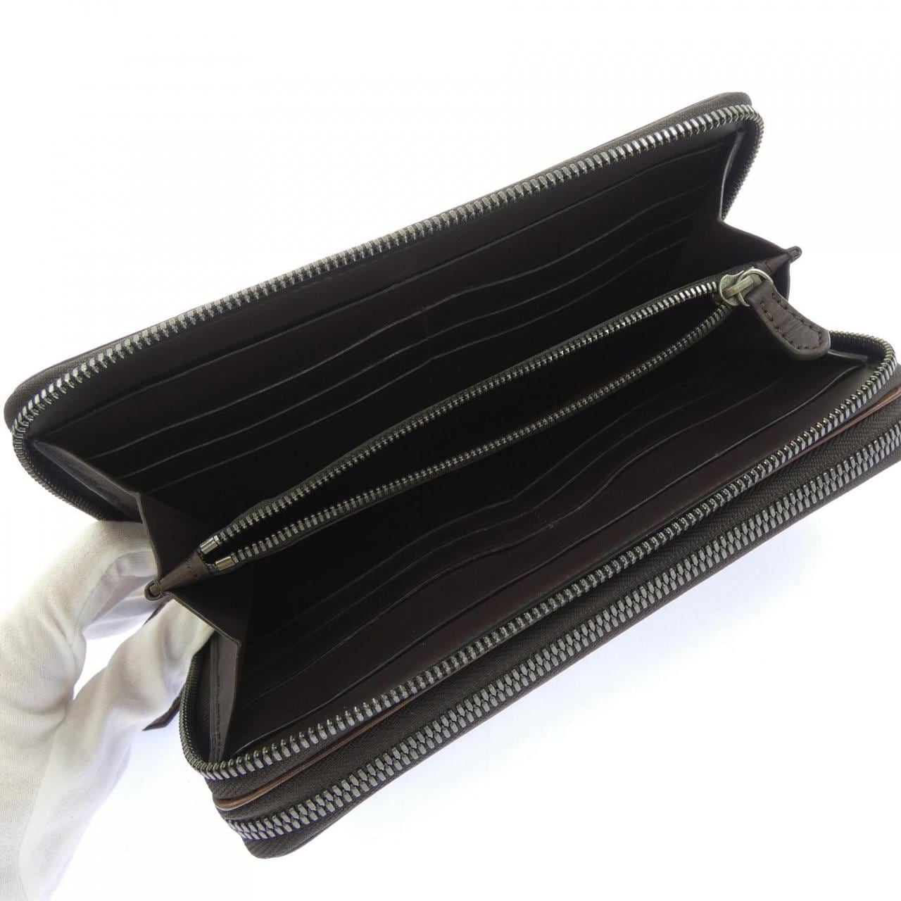 ベルルッティ Berluti タリスクリットレザーロングジップ WALLET
