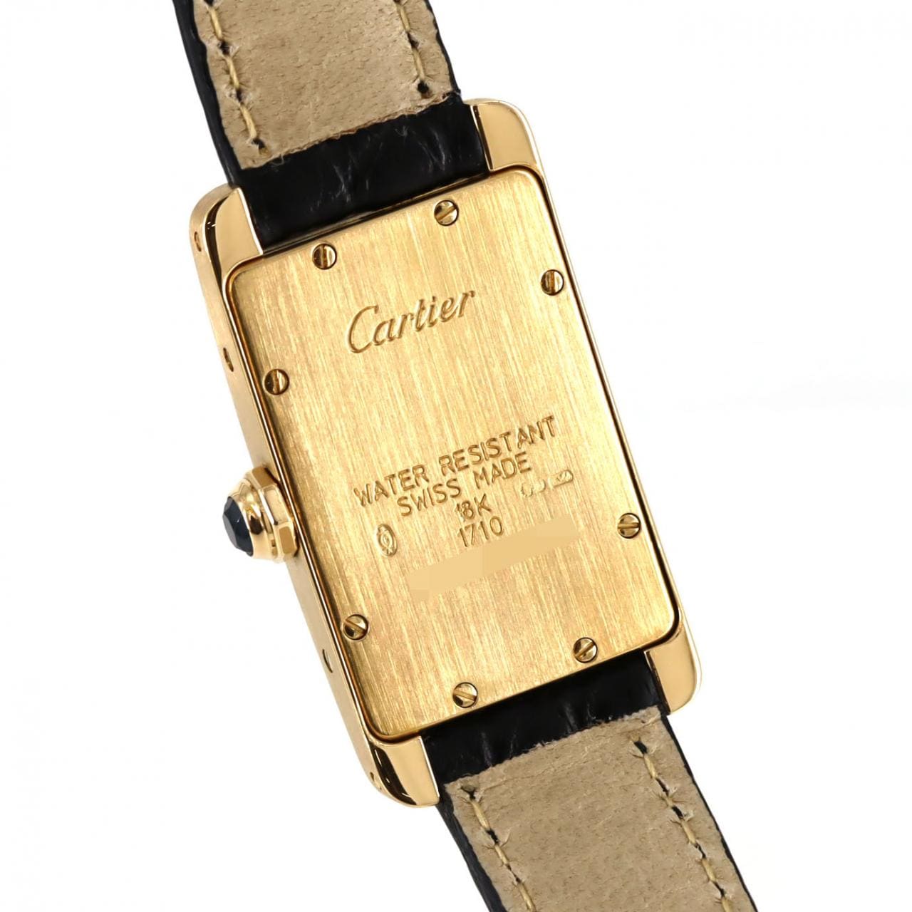 カルティエ タンクアメリカンSM YG W2601556 YG クォーツ