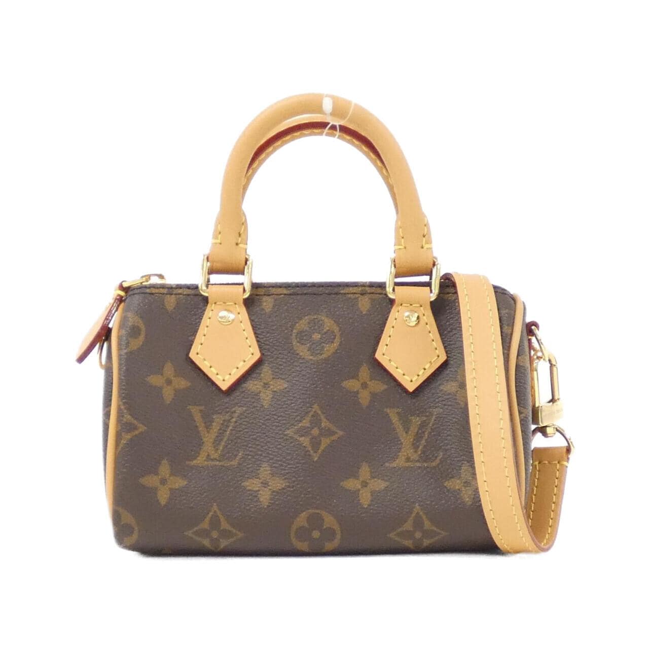 LOUIS VUITTON Monogram Nano Speedy M81085 波士頓包