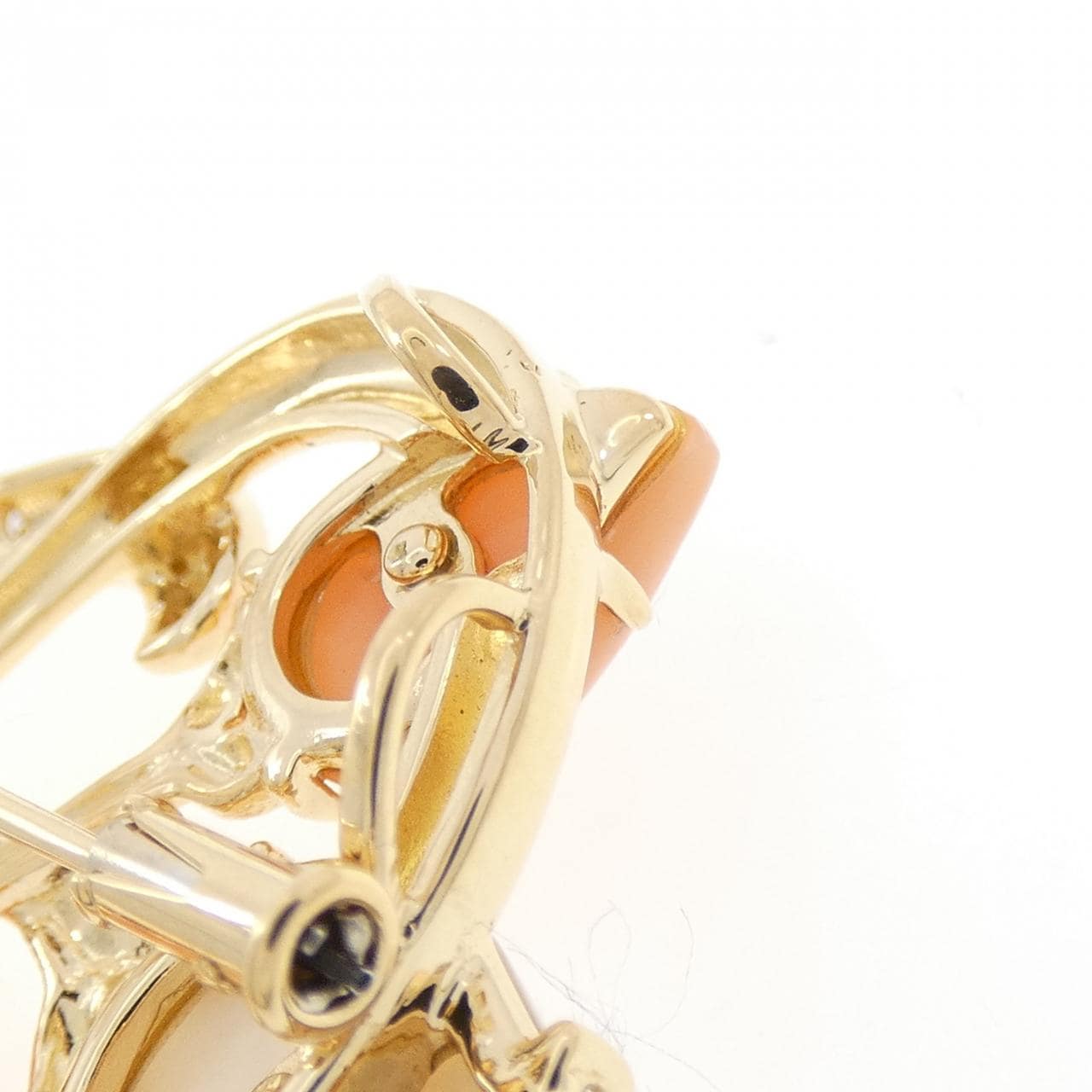 タサキ カラーストーン ブローチ