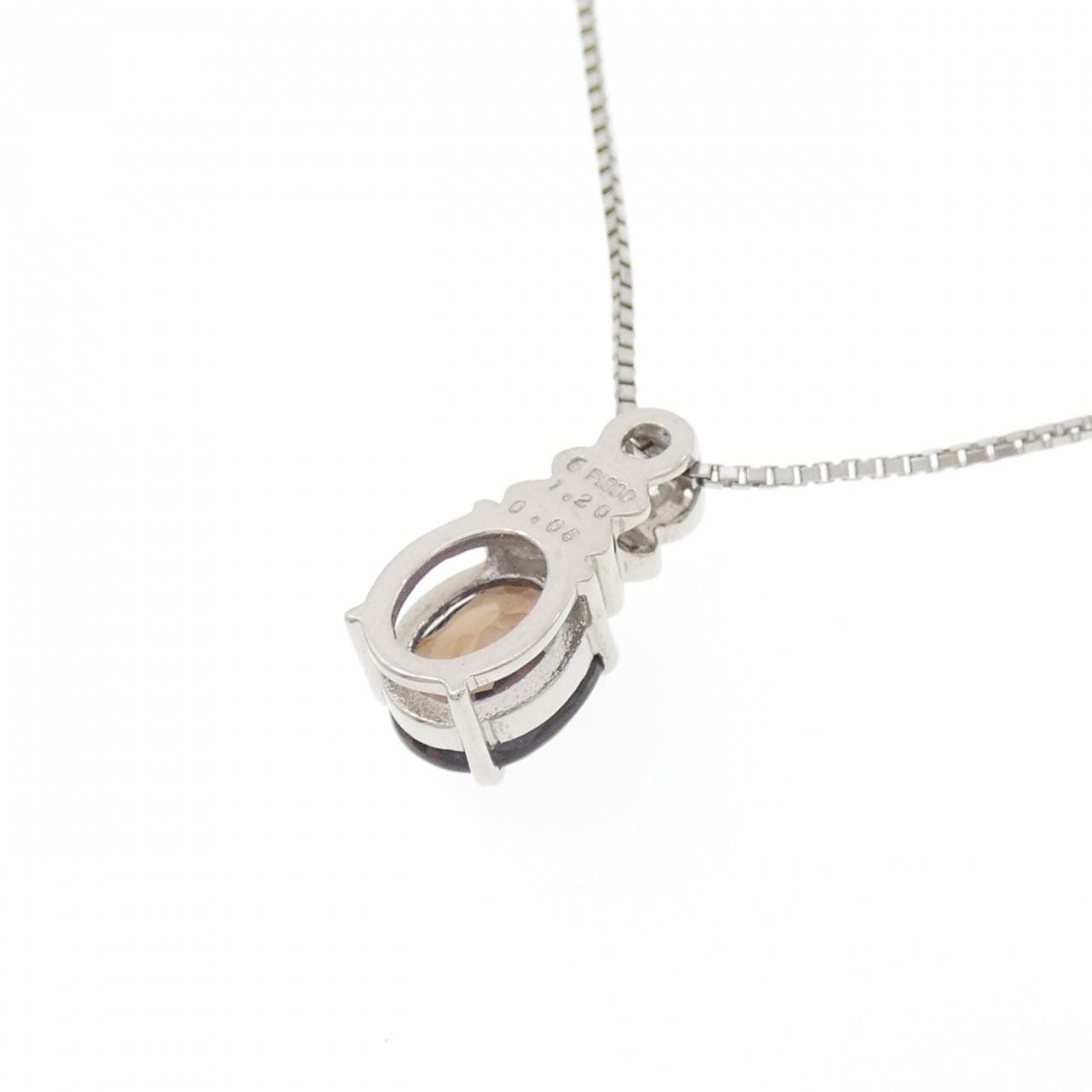 PT900/PT850 サファイヤ ネックレス 1.20CT