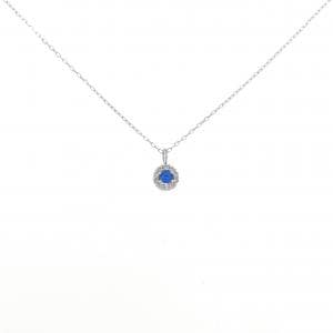 【新品】PT900 アウイナイト ネックレス 0.03CT