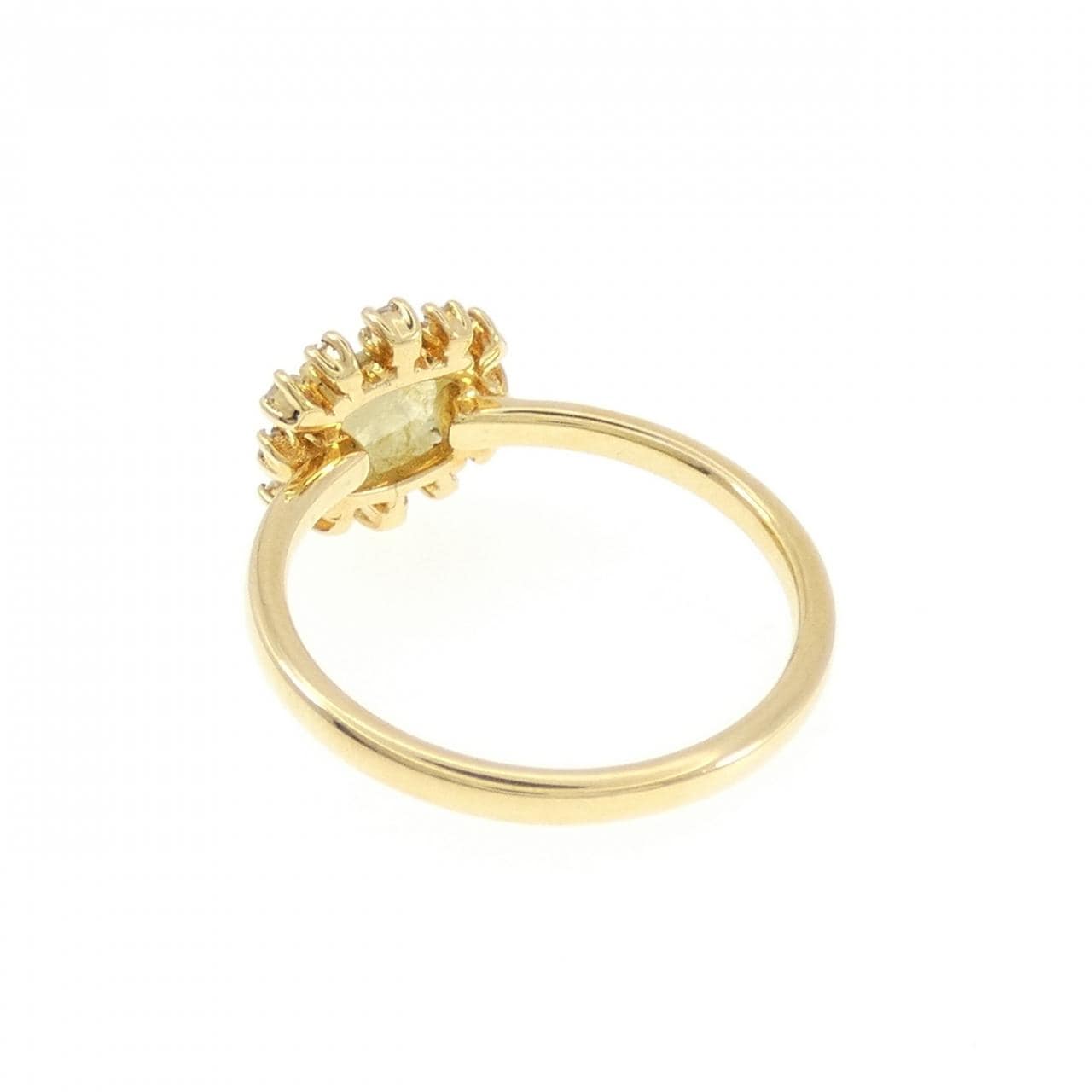 【新品】K18YG ダイヤモンド リング 0.74CT