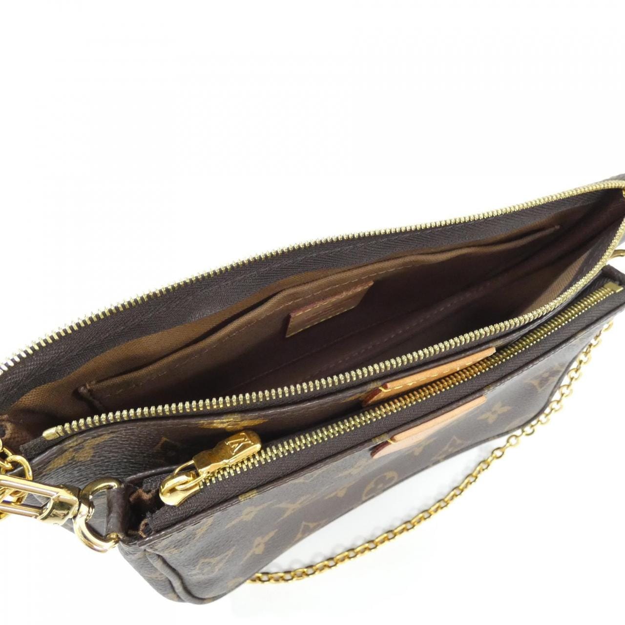 ルイヴィトン モノグラム ミュルティ ポシェット アクセソワール M44813 ショルダーバッグ