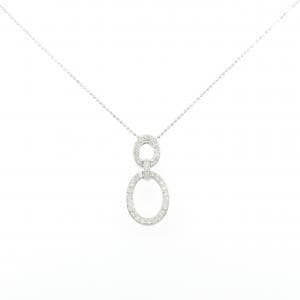 K18WG ダイヤモンド ネックレス 0.50CT