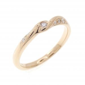 K18PG ダイヤモンド リング 0.065CT