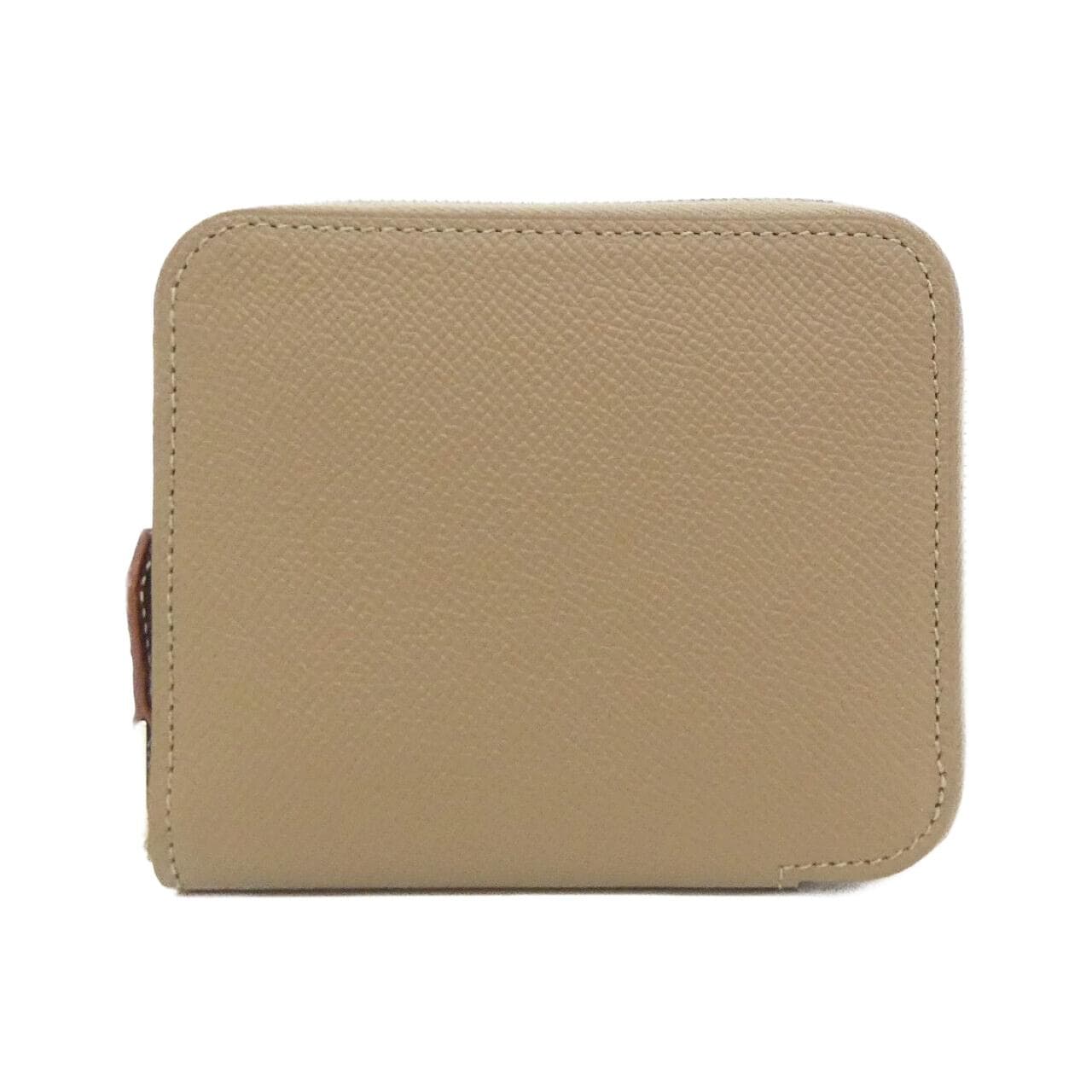 【未使用品】エルメス DELLA CAVALLERIA シルク イン コンパクト 069646CK 財布