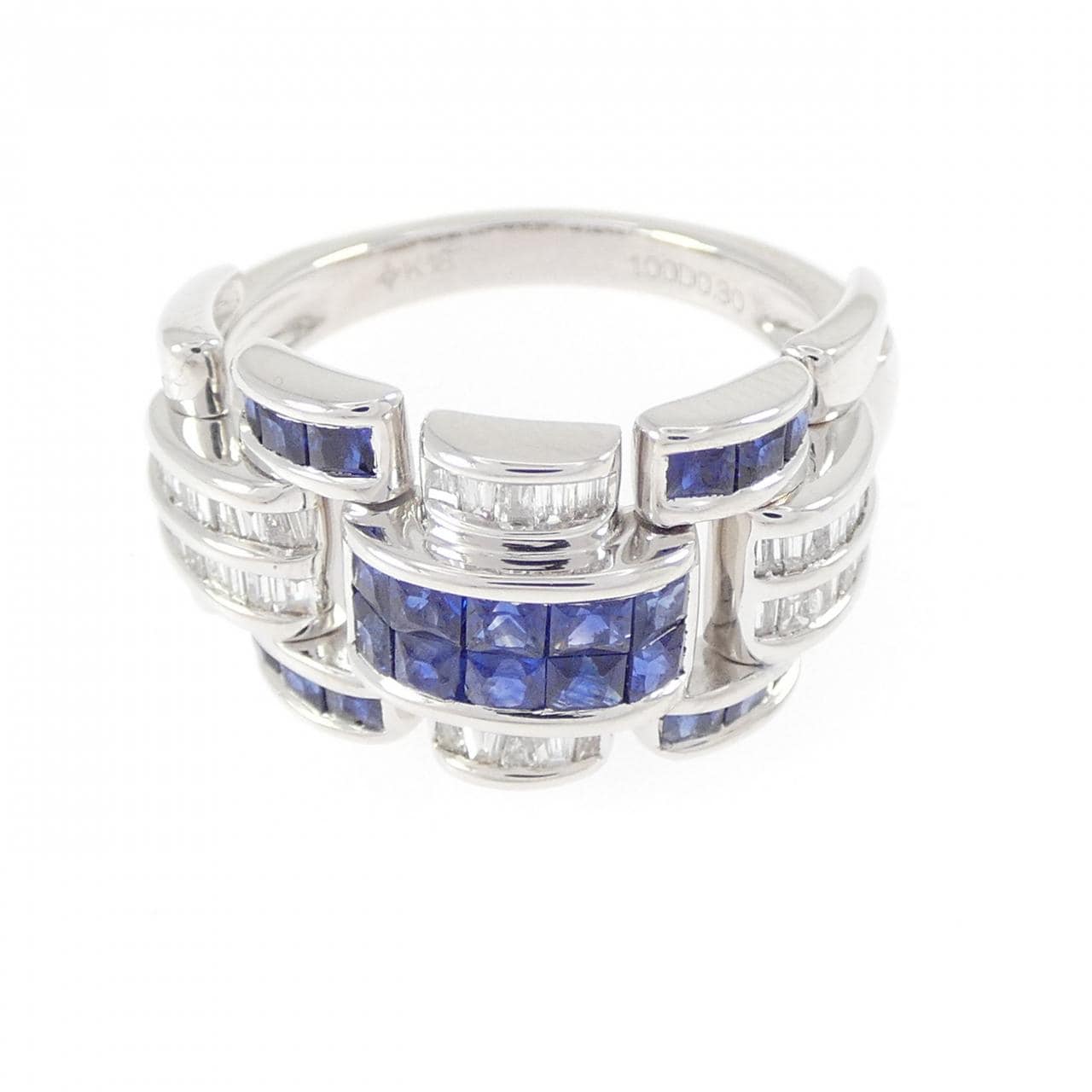 ジーエスティービー サファイヤ リング 1.00CT