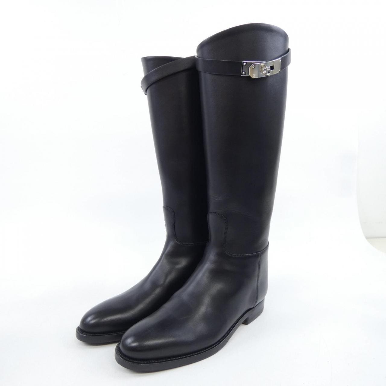 エルメス HERMES ジャンピング JUMPING ケリーバックル 042138Z ロングブーツ