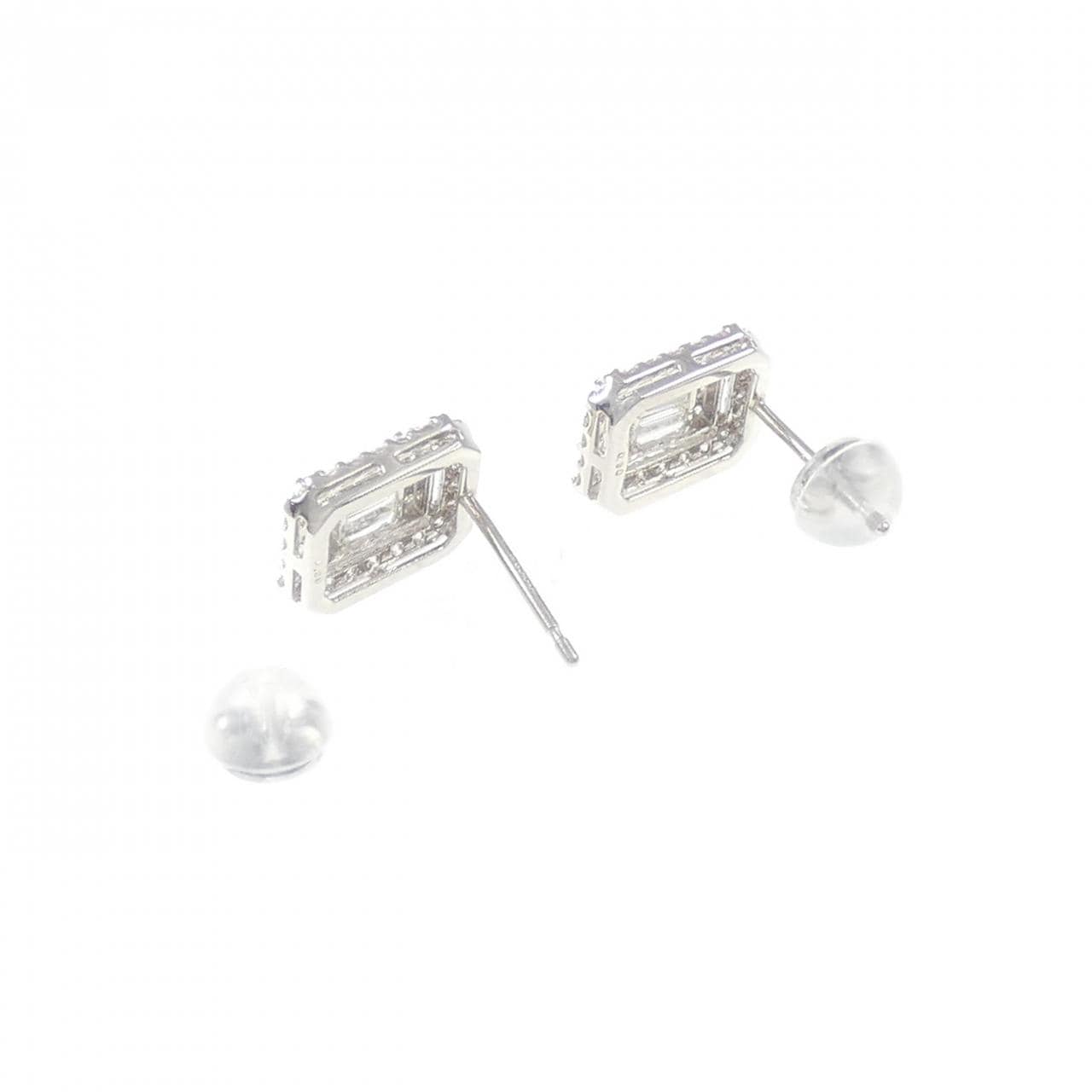 PT ダイヤモンド ピアス 0.60CT