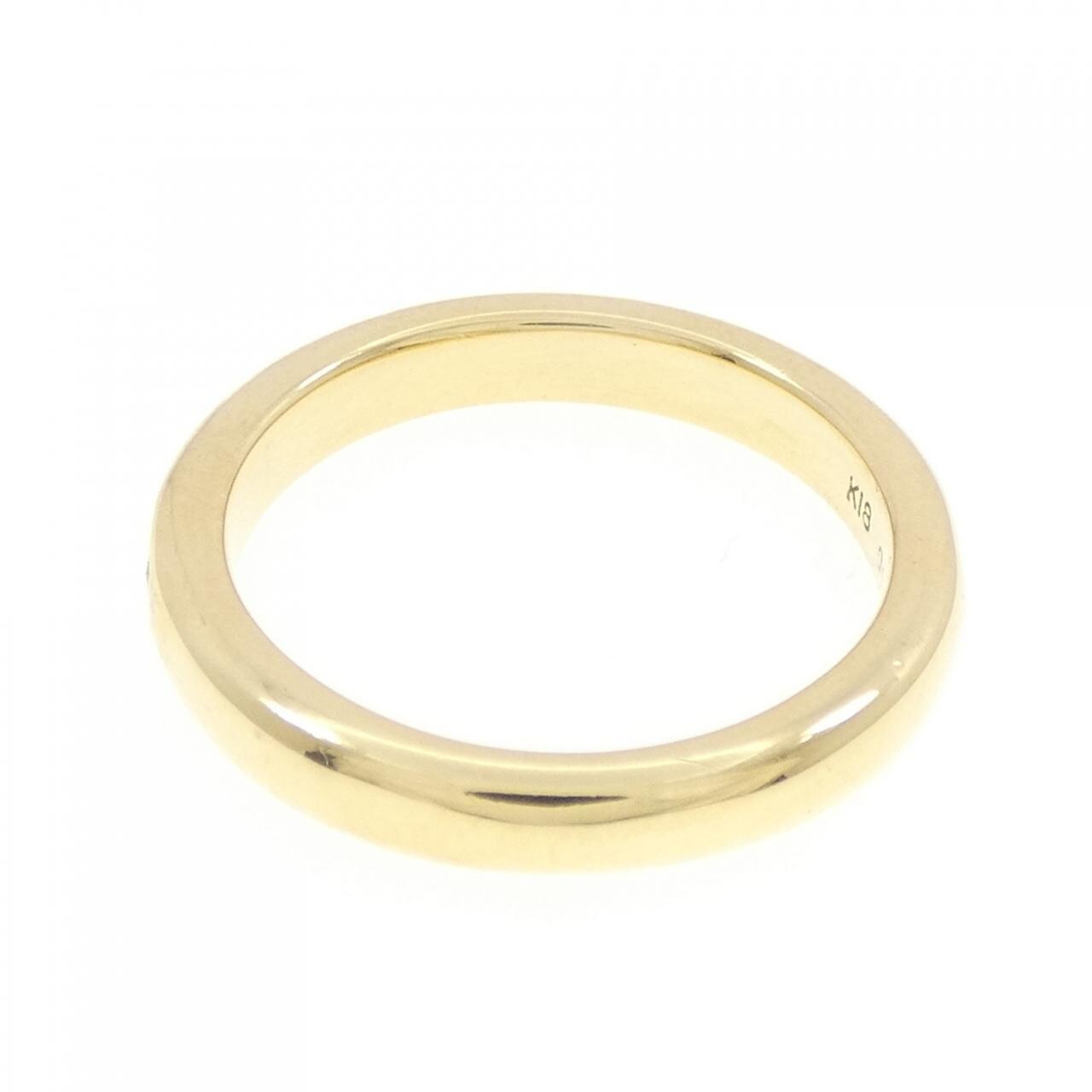 K18YG ダイヤモンド リング 0.16CT