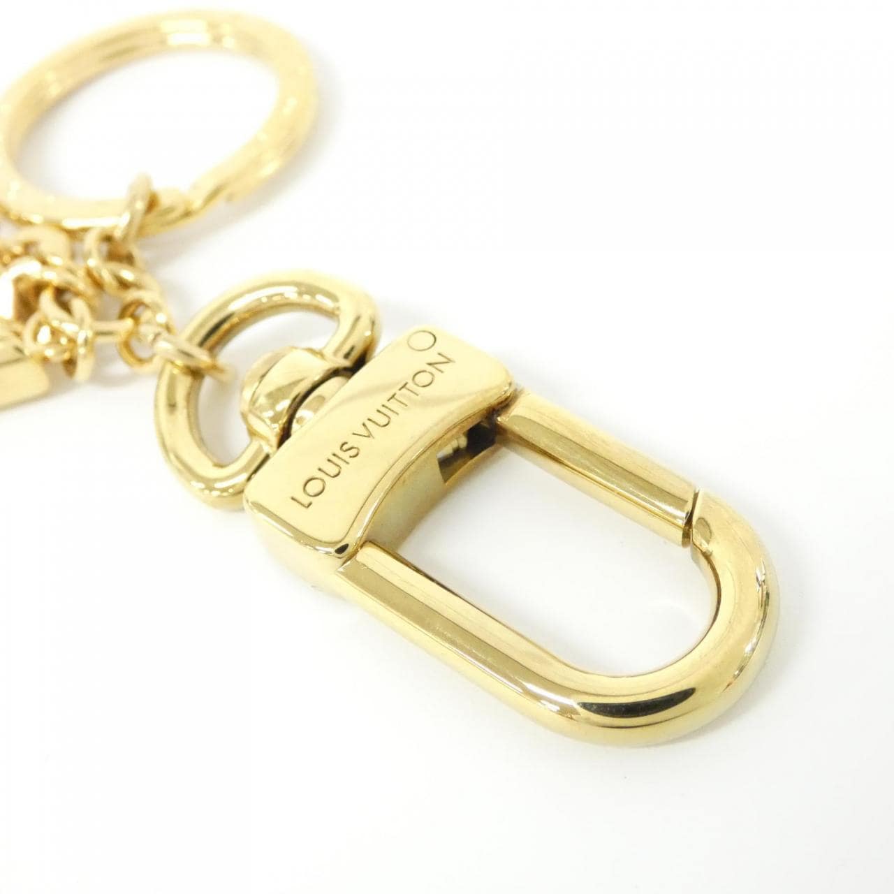 LOUIS VUITTON Monogram Keychain Blooming Flower M63084 Qeelin