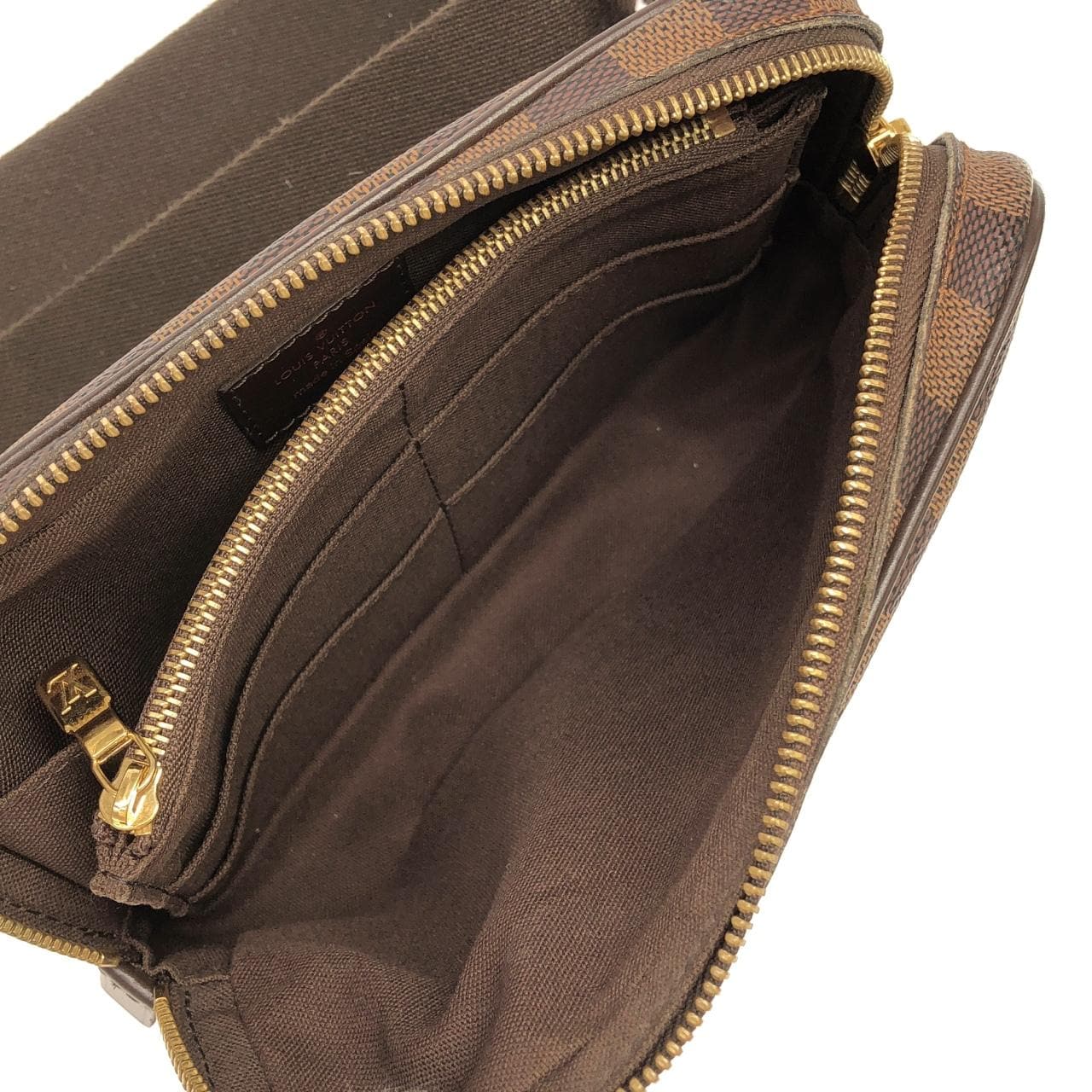 ルイヴィトン ダミエ バムバッグ ブルックリン N41101 ショルダーバッグ