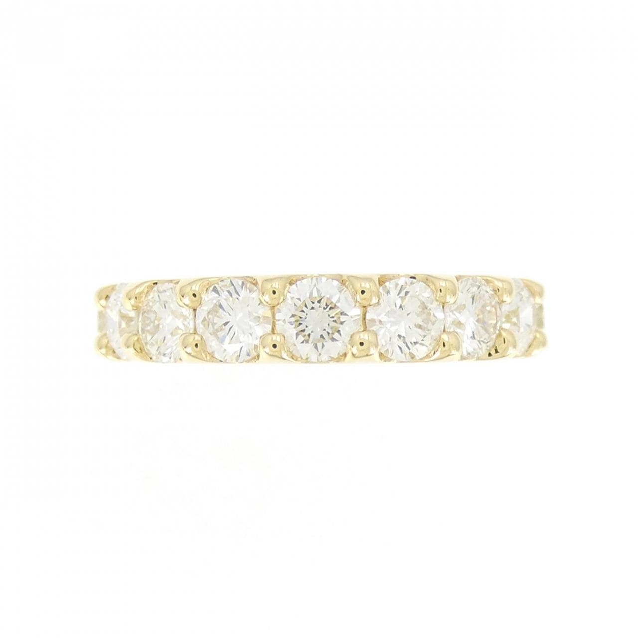 【新品】K18YG ダイヤモンド リング 2.002CT F VS2-SI1 VG-GOOD