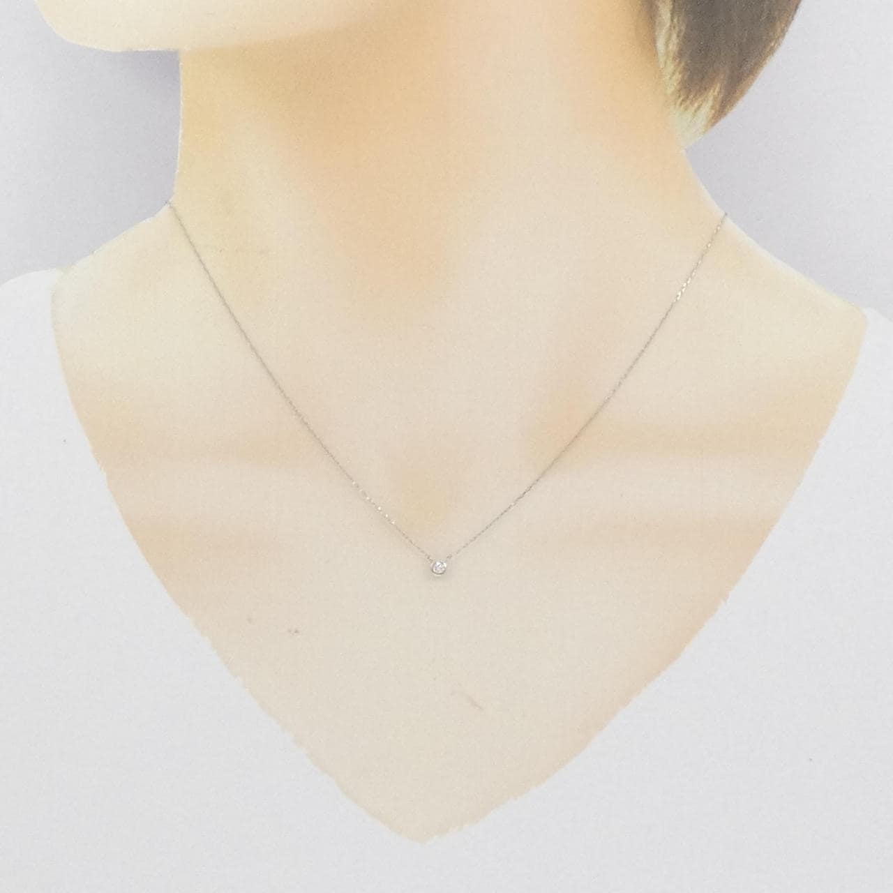 [Remake] PT Solitaire Diamond Necklace 0.05CT