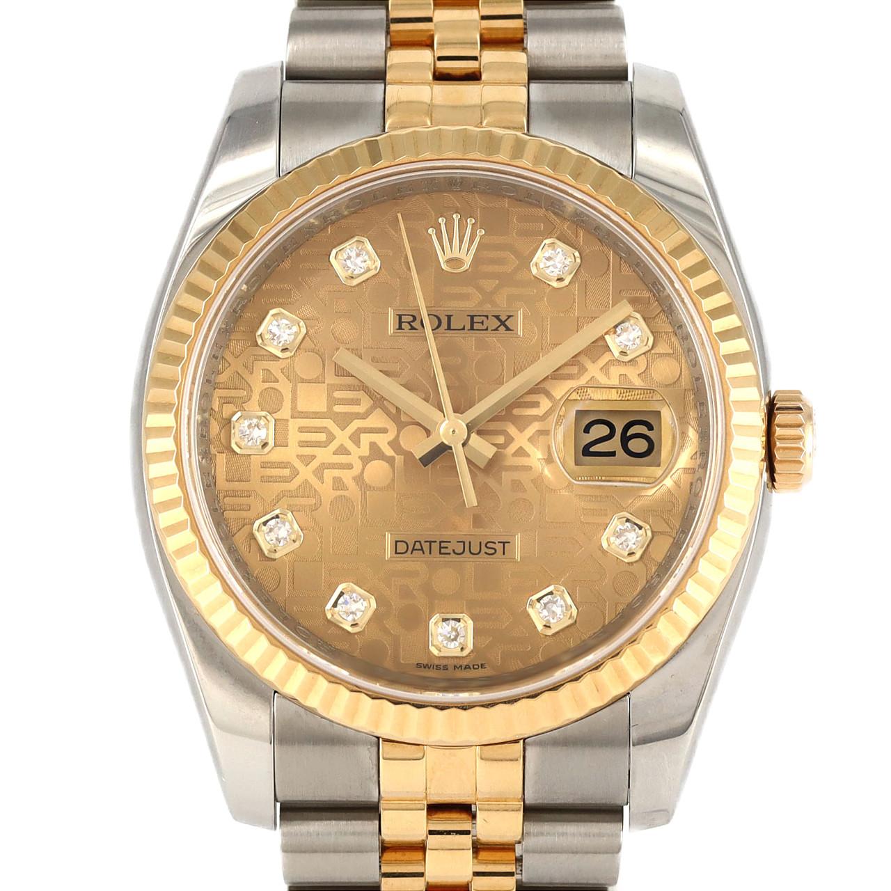 ROLEX Datejust 116233G SSxYG自動上弦G 編號