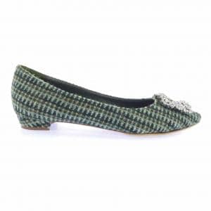 マノロブラニク MANOLO BLAHNIK HANGISIFLAT ハンギシフラット フラットシューズ