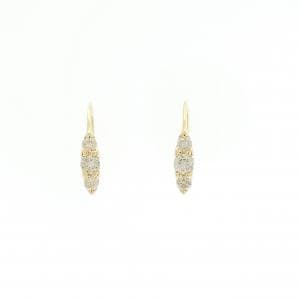 K18YG ダイヤモンド ピアス 0.20CT