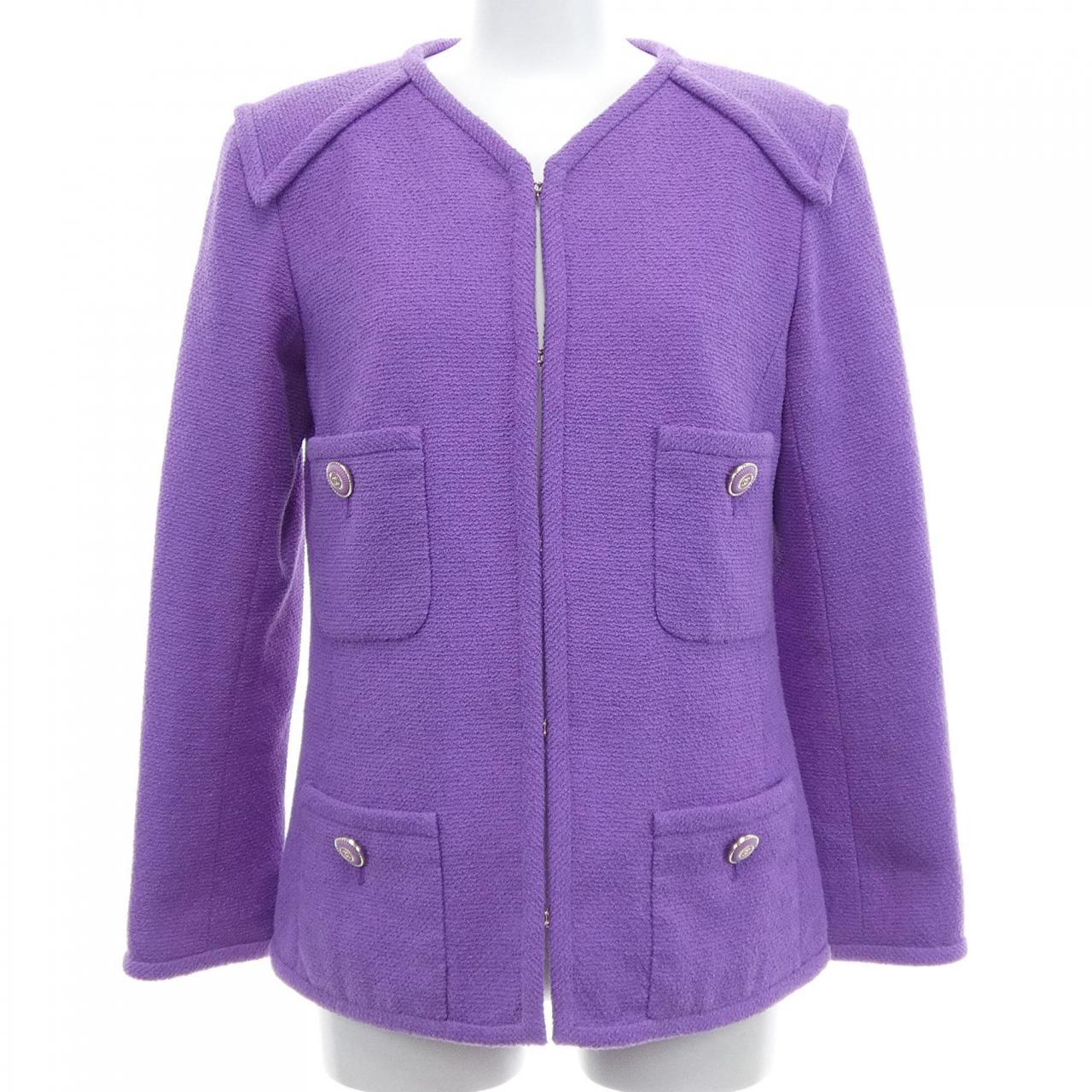 シャネル CHANEL P62716V18958 20C ノーカラージャケット