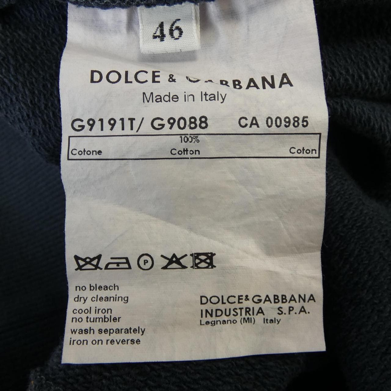 ドルチェアンドガッバーナ DOLCE&GABBANA G9191T ブルゾン