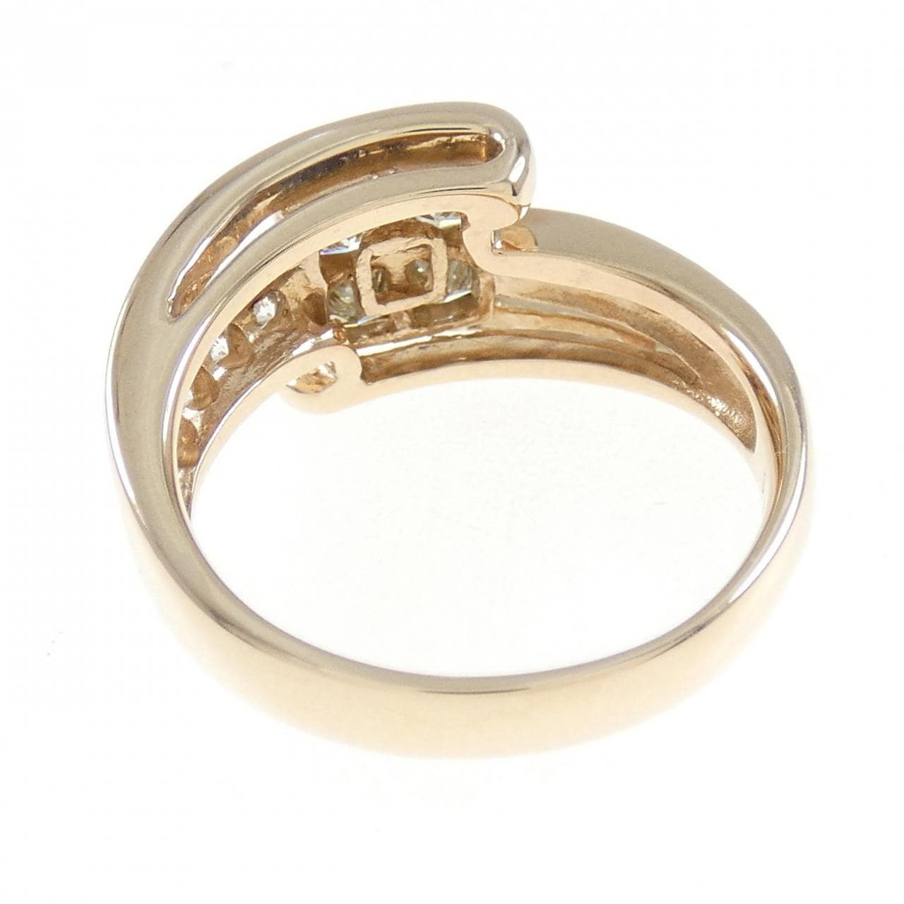 K18PG ダイヤモンド リング 1.00CT