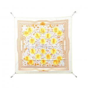 エルメス LES NOUVEAUX AMOUREUX DE PARIS カレ スカーフ