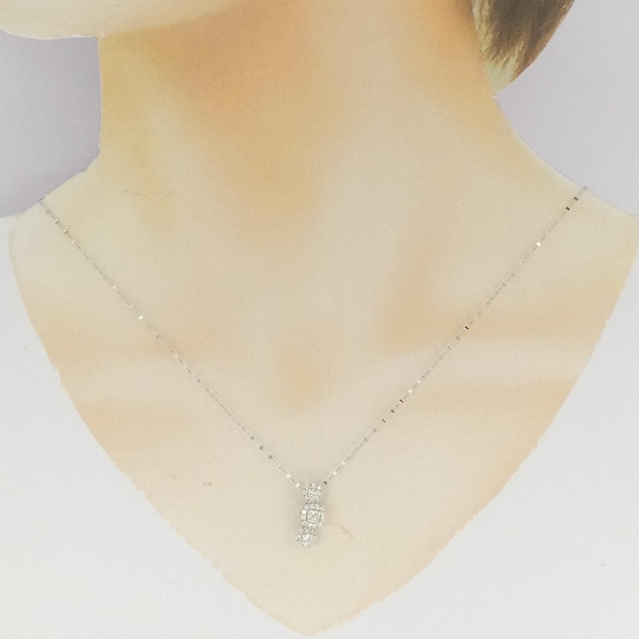 PT ダイヤモンド ネックレス 0.60CT