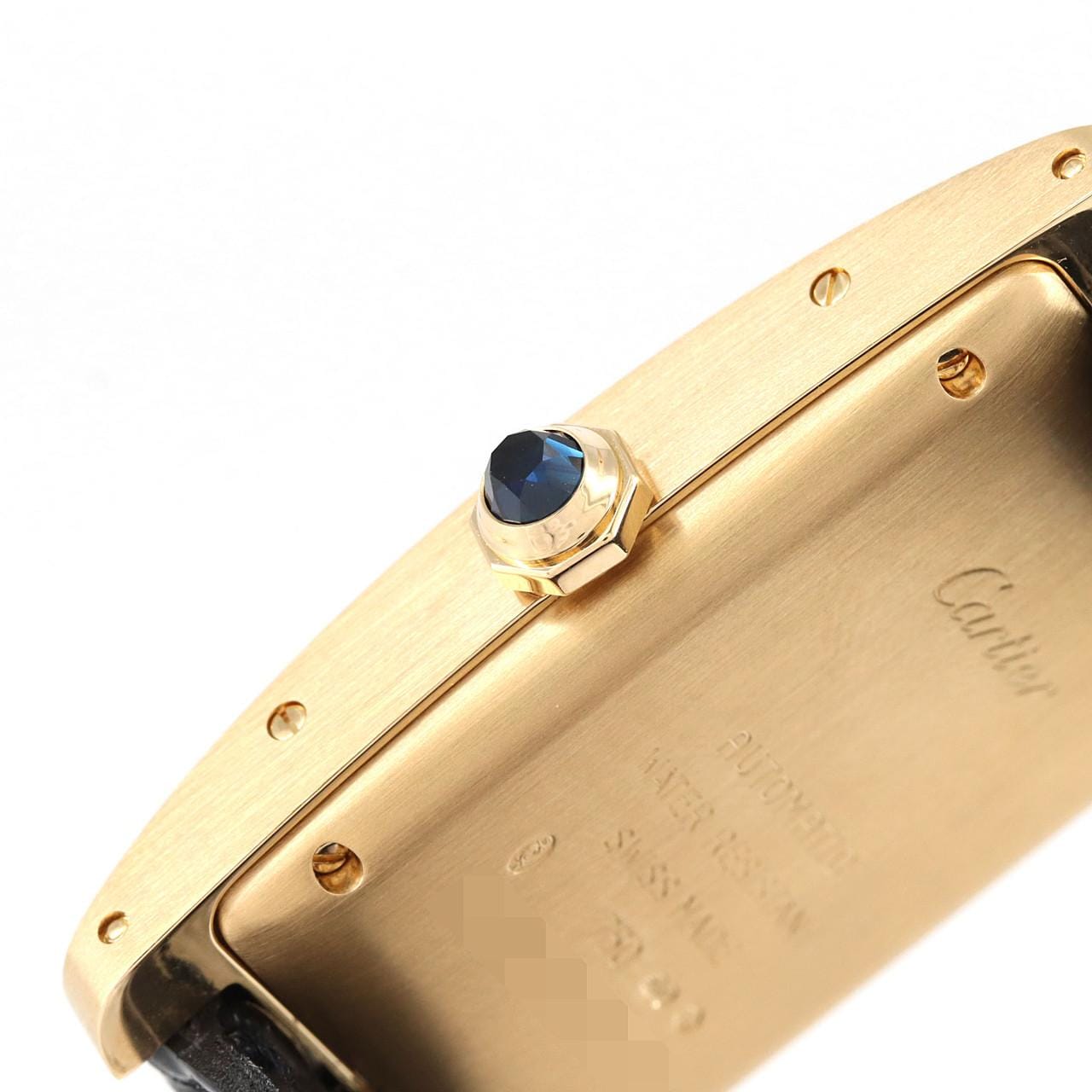 Cartier Tank American MM YG W2603556 YG自動上弦