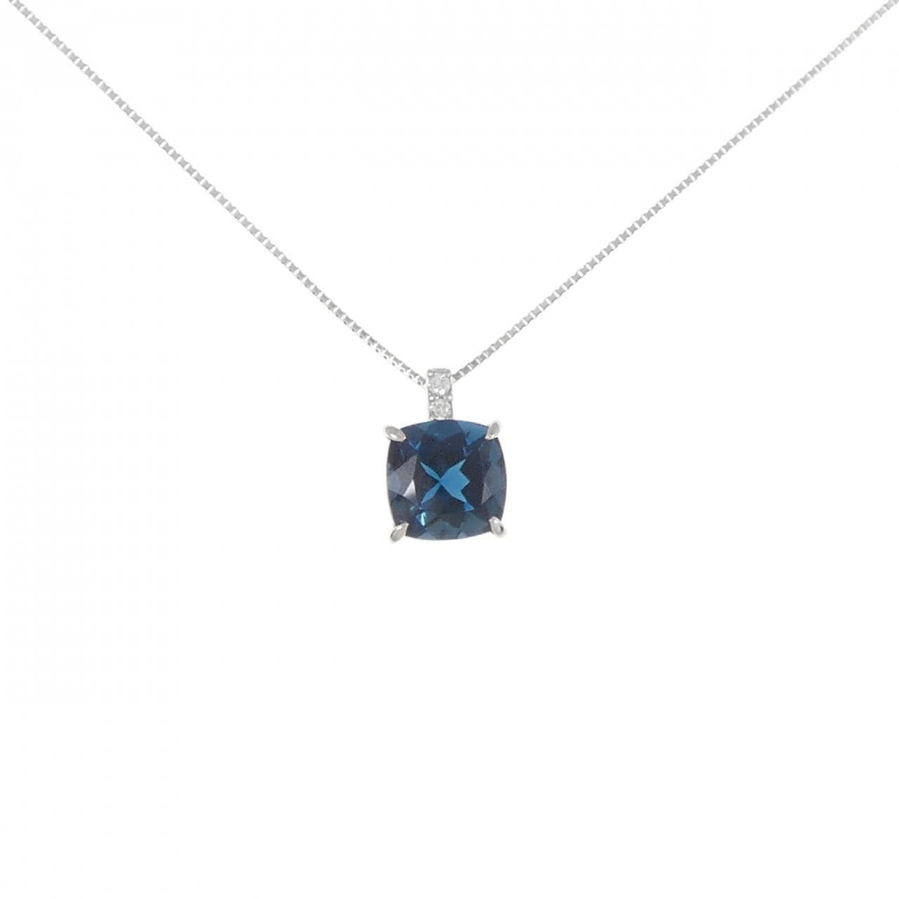 PT ブルートパーズ ネックレス 3.00CT