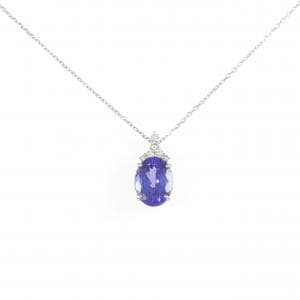 PT900/PT850 タンザナイト ネックレス 2.11CT