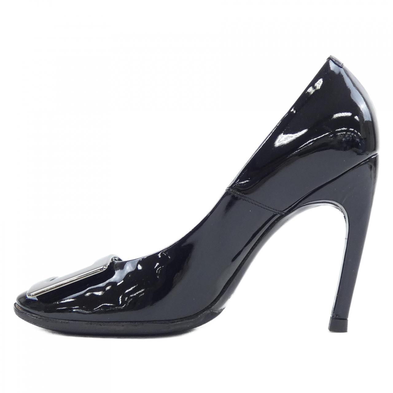 ロジェヴィヴィエ ROGER VIVIER ベル ヴィヴィエ トランペット パテント パンプス