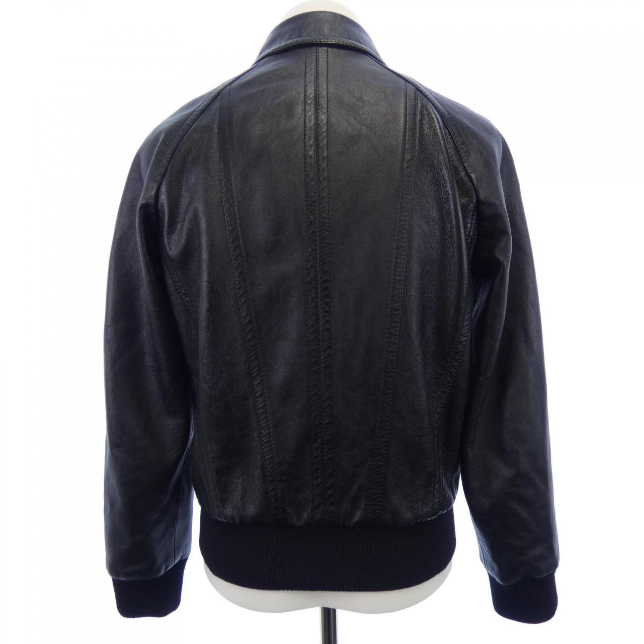 セリーヌ CELINE カットアウト ブルゾン 2EF32280D レザージャケット