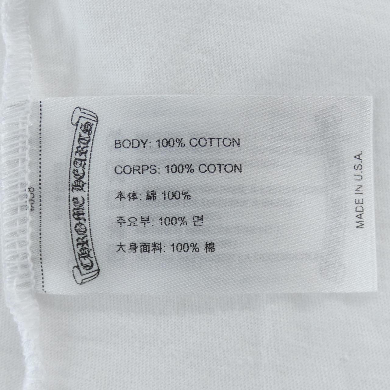 クロムハーツ CHROME HEARTS 408129111******01D Tシャツ