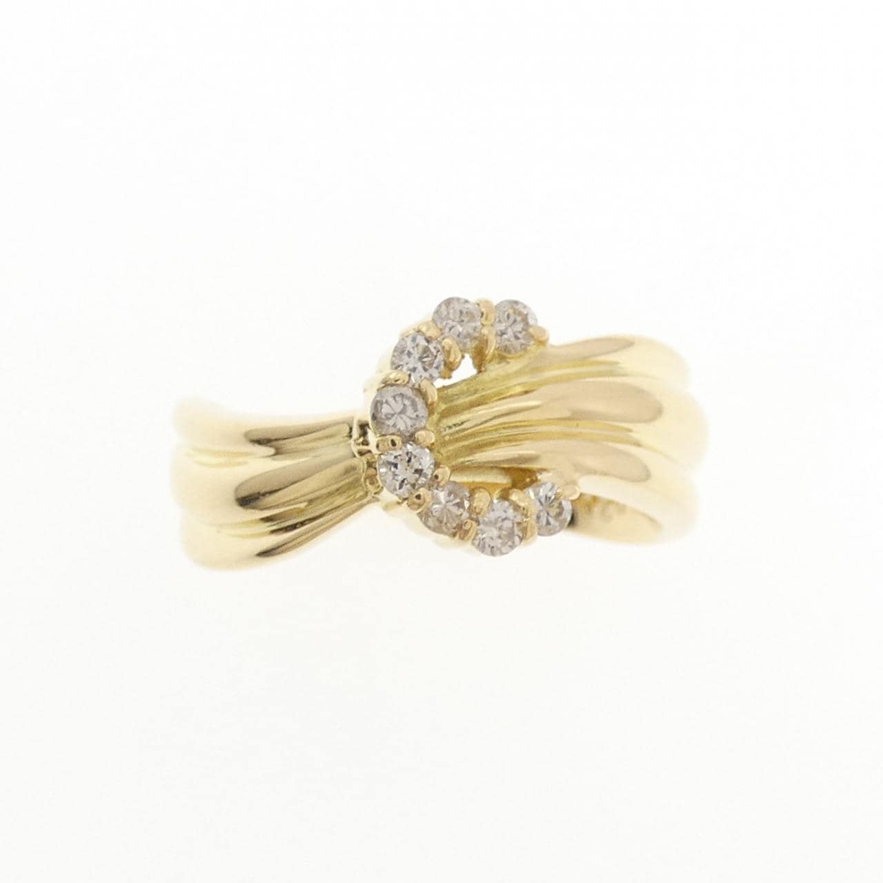 K18YG ダイヤモンド リング 0.20CT