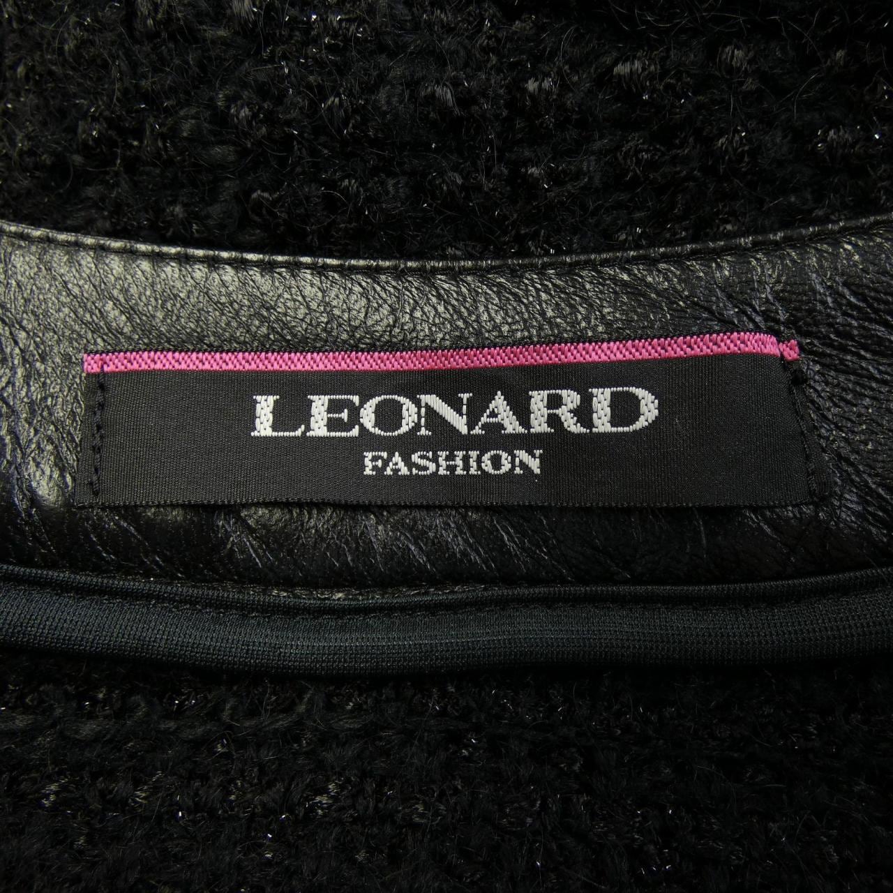 レオナールファッション LEONARD FASHION ノーカラージャケット