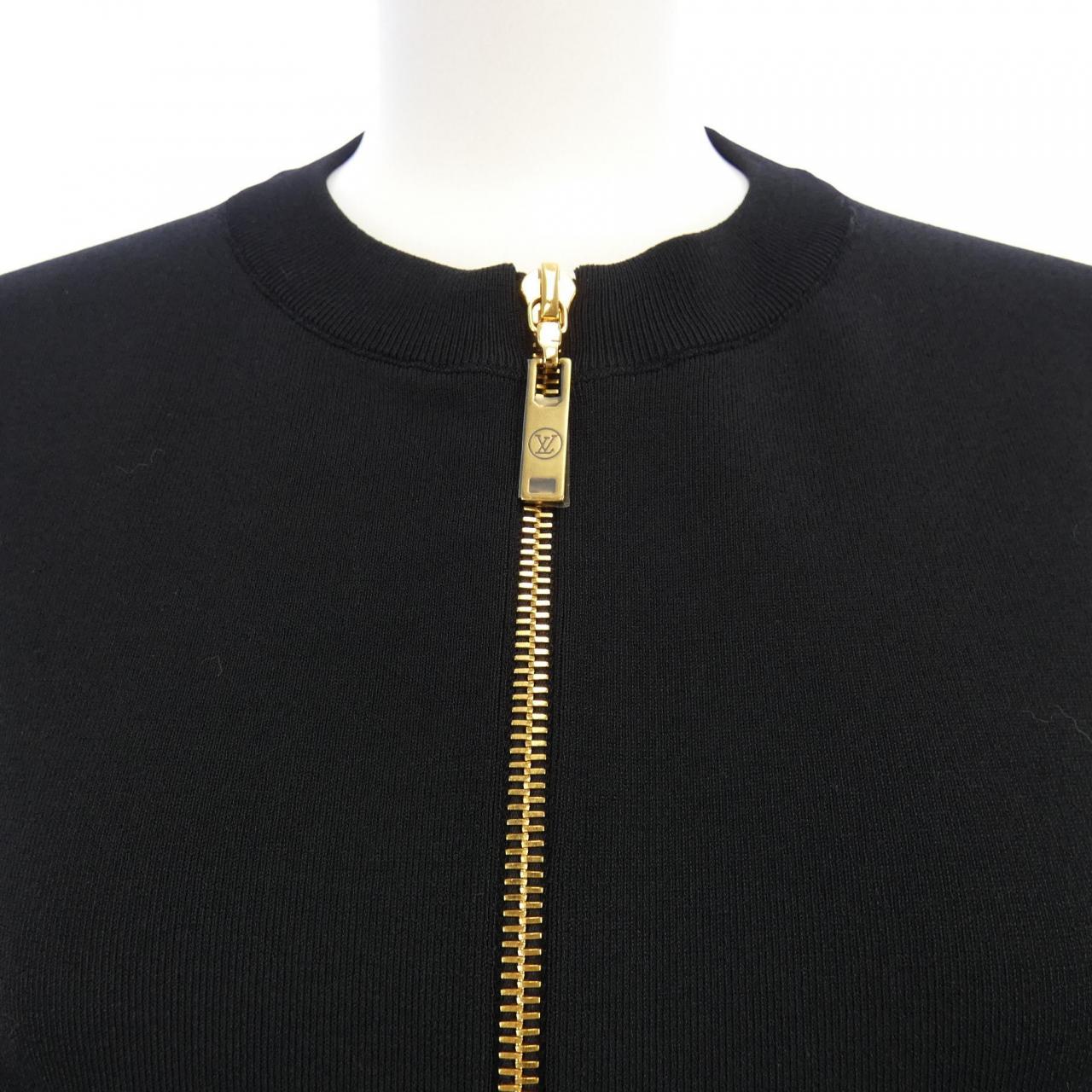 ルイヴィトン LOUIS VUITTON バイマテリアルAラインニットドレス FIKD01OUI ワンピース