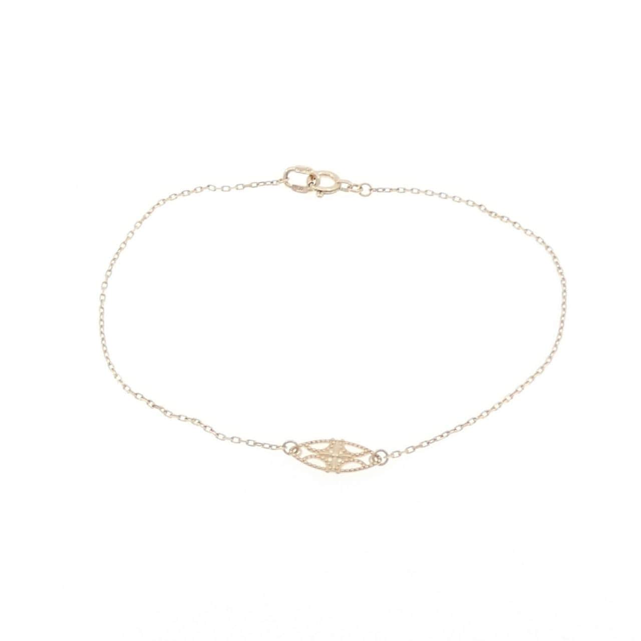 アガット K10YG ブレスレット